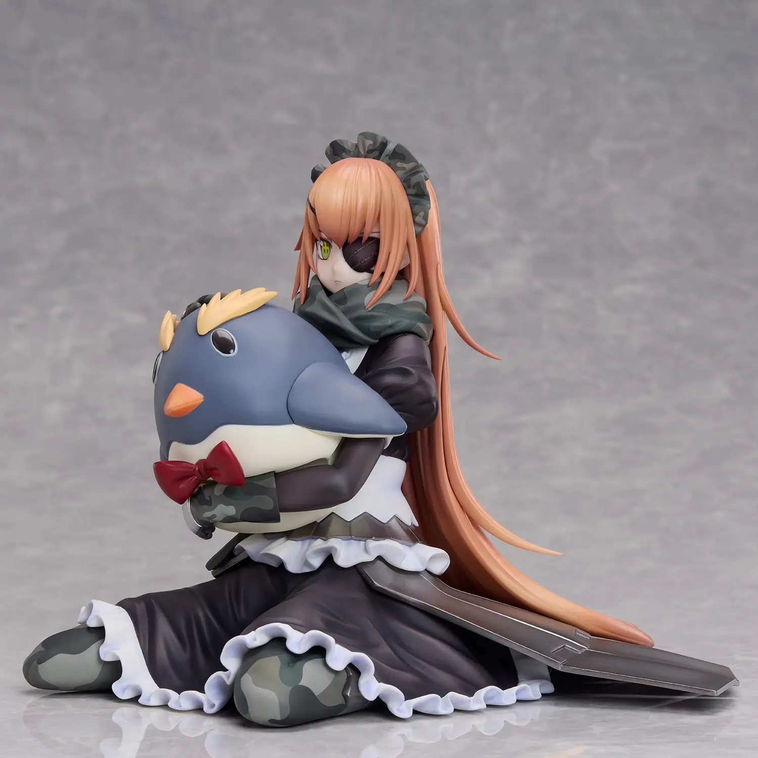 Figurine CZ2128 Delta d'Overlord par Union Creative, échelle 1/6, tenue de combat-maid avec peluche